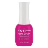 Pigmentált Zselés Körömlakk - Entity Color Couture Soak Off Gel, árnyalata "Cherry Blossoms", 15 ml