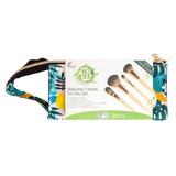 4 db ökológiai sminkecset készlet  - So Eco Natural Travel Brush Set, 1 szett