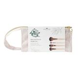  4 db ökológiai sminkecset készlet - So Eco Natural Travel Nude Brush Set, 1 szett