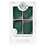 4 x Eco-Friendly Beauty Blender szivacs készlet a meghatározáshoz - So Eco Definer Sponge Set, 1 szett