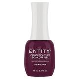 Pigmentált Zselés Körömlakk - Entity Color Couture Soak Off Gel, árnyalata "Look D'Jour", 15 ml