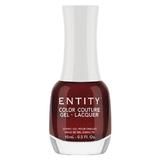 Zselés Hatású Körömlakk - Entity Color Couture Gel - Lacquer, árnyalata "Pin Up Girl", 15 ml