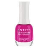 Zselés Hatású Körömlakk - Entity Color Couture Gel - Lacquer, árnyalata "Cherry Blossoms", 15 ml