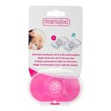 Mellbimbóvédő készlet tárolódobozzal -  Mamajoo Nipple Protectors Set & Storage Box, 1 szett