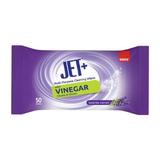 Ecetes nedves törlőkendők – Jet+ Multi-Purpose Cleaning Wipes with Vinegar and Lavender Scented, 50 db.
