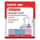 Mágikus törlőkendők – Sano Wonder Cloth for All-Purpose Cleaning, 3 db.