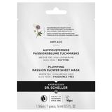 Szalvéta típusú maszk passióvirág kivonattal - Dr. Scheller Plumping Passion Flower Sheet Mask, 16 ml