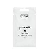 Kecsketejes arcmaszk  - Ziaja Goat`s Milk Face Mask, 7 ml