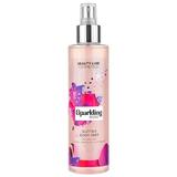 Testspray csillogó részecskékkel – Cream Team Sparkling Rose Glitter Body Mist, 200 ml