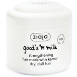 Kecsketejes és keratinos hajmaszk - Ziaja Goat`s Milk Hair Mask with Keratin, 200 ml