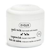 Kecsketejes és keratinos hajmaszk - Ziaja Goat`s Milk Hair Mask with Keratin, 200 ml