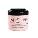 Test Mousse Body Mousse - Ziaja Jeju Pink Young Skin Moisturizing White Body Mousse, 200 ml