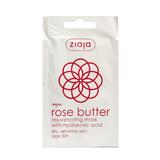 Fiatalító arcmaszk hialuronsavval és rózsavajjal 30+ - Ziaja Rose Butter Rejuvenating Face Mask, 7 ml