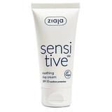 Nyugtató nappali krém SPF 20  - Ziaja Sensitive Skin Soothing Day Cream SPF 20, 50 ml