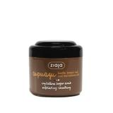 Hámlasztó testradír cukorkristályokkal - Ziaja Cupuacu Crystalline Sugar Scrub Exfoliating - Smoothing, 200 ml