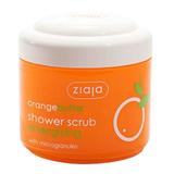 Energizáló zuhanyradír mikrogranulátummal -  Ziaja Orange Butter Shower Scrub with Microgranules, 200 ml