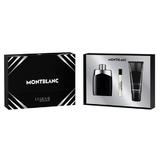 Montblanc Legend készlet: Eau de Toilette Parfüm, 100 ml + tusfürdő, 100 ml + Eau de Toilette Parfüm, 7,5 ml