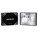 Montblanc Legend Spirit készlet: Eau de Toilette Parfüm 100 ml + Tusfürdő, 100 ml + Eau de Toilette Parfüm, 7,5 ml