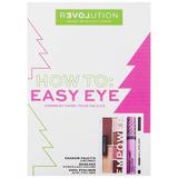 Sminkkészlet – Makeup Revolution ReLove How To: Easy Eye, 1 szett