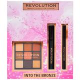 Sminkkészlet – Makeup Revolution Into The Bronze Eye, 1 készlet