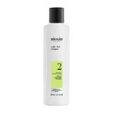 Professzionális Erősítő Sampon Töredezés Ellen az Előrehaladott Ritkulás Által Érintett Természetes Hajra - Nioxin System 2 Scalp + Hair Shampoo, 300 ml