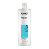  Professzionális erősítő törésgátló balzsam festett vagy sérült, enyhén elvékonyodó hajra - Nioxin System 3 Scalp + Hair Conditioner, 1000 ml