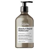 Professzionális javító sampon – L'Oreal Professionnel Absolut Repair Molecular, 500 ml