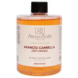 Ambientális diffúzor, utántöltő, narancs és fahéj illattal 90566 - Alessio Boltri Luxury Collection Arancio Cannella, Magic Lights, 500 ml