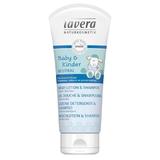 Sampon és tusfürdő kisbabáknak és gyerekeknek, parfüm nélkül -  Lavera Baby & Kinder Neutral, 200 ml