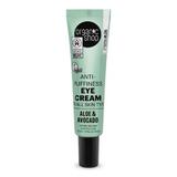 Krém a Szem Alatti Táskák Csökkentésére, Aloéval és Avokádóval - Organic Shop Eye Cream Anti-Puffiness, 30 ml