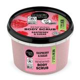 Finom Cukor és Málna Testradír - Organic Shop Renewing Body Scrub Raspberry & Sugar, 250 ml