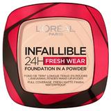 Kompakt Púder - L'Oreal Paris Infaillible 24H Fresh Wear Foundation In A Powder, árnyalata 180 Rose Sand, 9 g