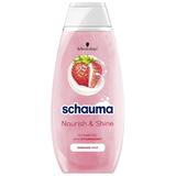 Sampon eper kivonattal és mandulatejjel, sérült hajra - Schwarzkopf Schauma Nourish & Shine, 400 ml