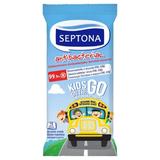 Antibakteriális nedves törlőkendő gyerekeknek – Septona Antibacterial, 15 db.