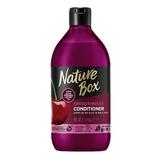 Simitó Balzsam Lázadó Hajra - Nature Box Smoothness Conditioner with Cold Pressed Cherry Oil, 385 ml