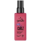 Hidratáló Spray Hajfürtökhöz - Schwarzkopf Got2b Got Curlz Hydrating Beach Waves Spray Soft Hair Feeling, 150 ml