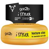 Hajragasztó - Schwarzkopf Got2b IStyler Texture Clay For Reworkable Matt Looks, 75 ml