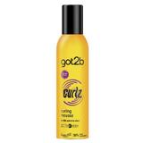 Hajhab a Fürtökre  –  Schwarzkopf Got2b Curlz Curling Mousse For 96h Anti-frizz Effect, 150 ml