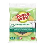 Drótszivacs edényekhez védelemmel – 3M Scotch-Brite Stainless Steel Scrubber, 1 db.