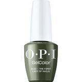 Félpermanens Vegán és Hemamentes Körömlakk -  OPI Gel Color, árnyalata Suzi - The First Lady of Nails, 15 ml