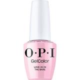 Félpermanens Vegán és Hemamentes Körömlakk - OPI Gel Color, árnyalata Love is in the Bare, 15 ml