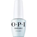 Félpermanens Vegán és Hemamentes Körömlakk - OPI Gel Color, árnyalata It's a Boy!, 15 ml