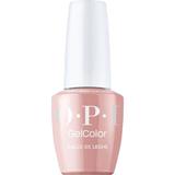 Félpermanens Vegán és Hemamentes Körömlakk - OPI Gel Color, árnyalata Dulce de Leche, 15 ml