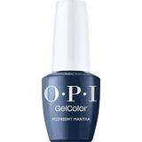 Félpermanens Vegán és Hemamentes Körömlakk - OPI Gel Color, árnyalata Midnight Mantra, 15 ml