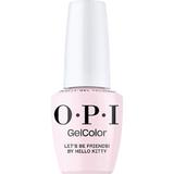 Félpermanens Vegán és Hemamentes Körömlakk - OPI Gel Color, árnyalata Let's Be Friends!, 15 ml