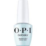 Félpermanens Vegán és Hemamentes Körömlakk - OPI Gel Color, árnyalata Mexico City Move-mint, 15 ml