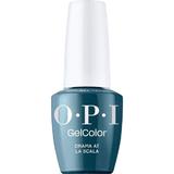 Félpermanens Vegán és Hemamentes Körömlakk - OPI Gel Color, árnyalata Drama at La Scala, 15 ml