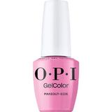 Félpermanens Vegán és Hemamentes Körömlakk - OPI Gel Color, árnyalata Makeout-side, 15 ml