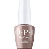 Félpermanens Vegán és Hemamentes Körömlakk - OPI Gel Color, árnyalata Bonfire Serenade, 15 ml