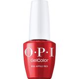 Félpermanens Vegán és Hemamentes Körömlakk - OPI Gel Color, árnyalata Big Apple Red™, 15 ml